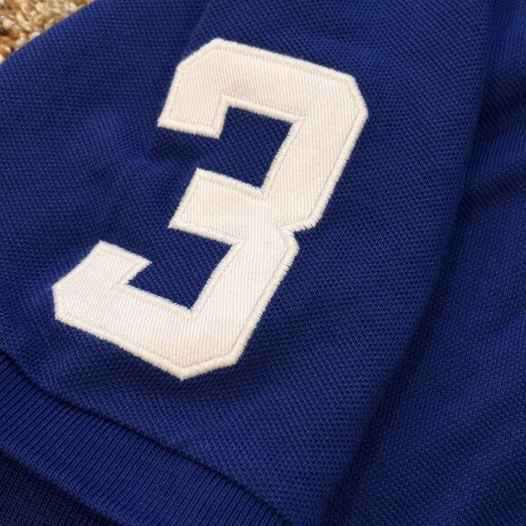 Polo Ralph Lauren Custom Slim Fit Triple Pony Royal Blue Polo Shirt Small “3” - Picture 4 of 9